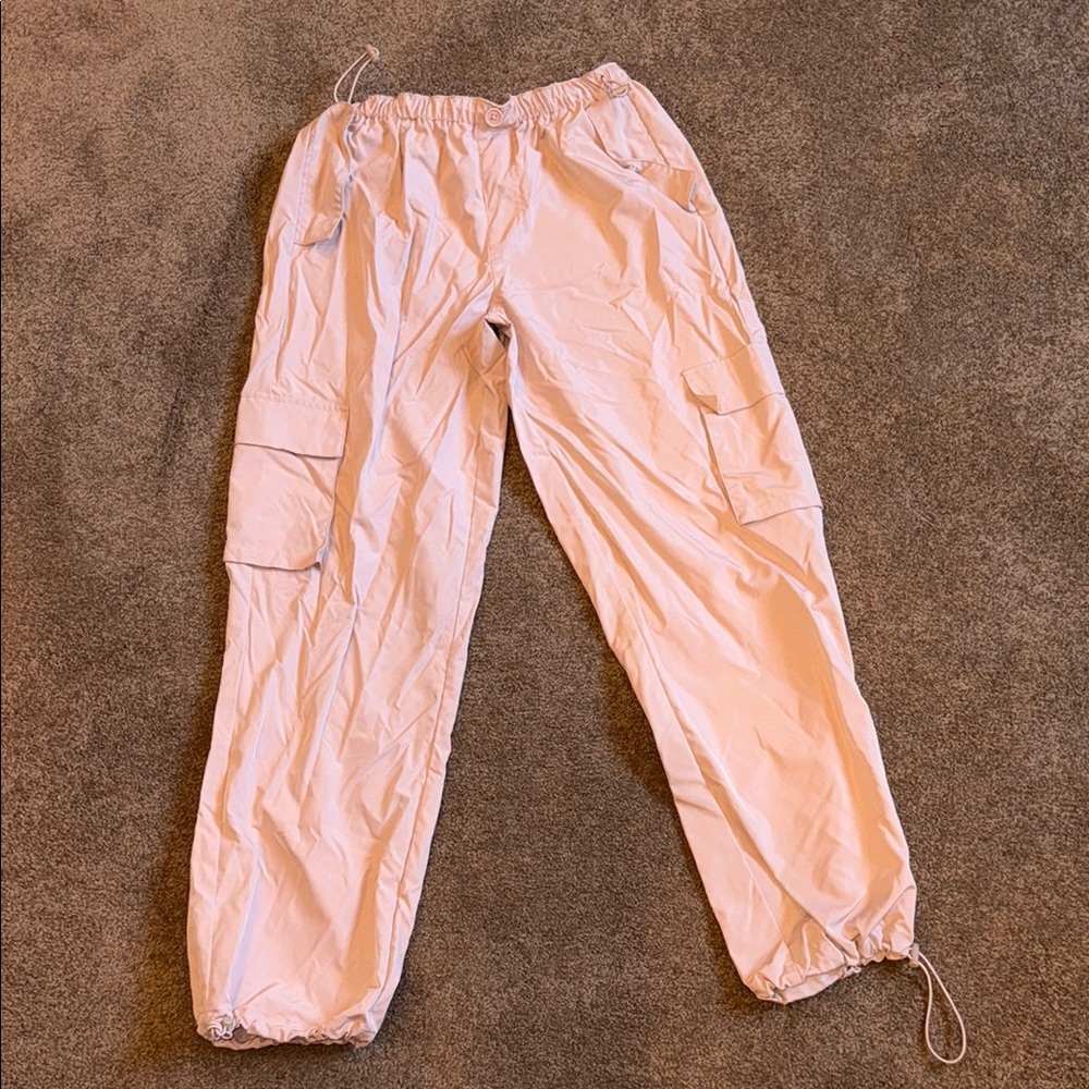 Women's Cream Track Pants